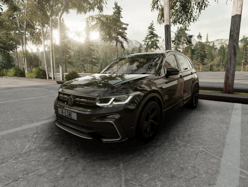 2019 Volkswagen Tiguan Stock \ R-Line [FREE for personal use]